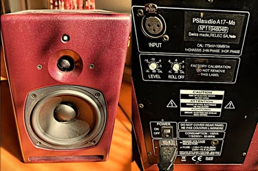 PSI Audio A17-m système d'écoute, Fil's HOUSE Studio, Sion, Valais