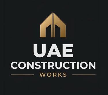Draw- uaeconstruction.com (Design to Execution) logo