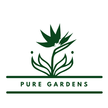 Pure Gardens logo