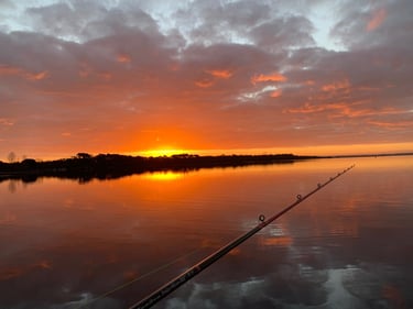 pêche sur les lacs landais