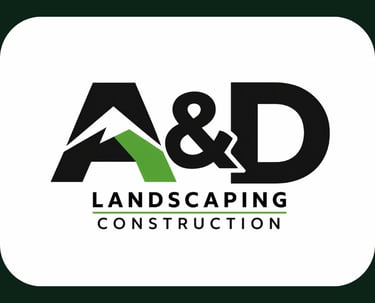 A&D LANDSCAPING - CONSTRUCTION logo