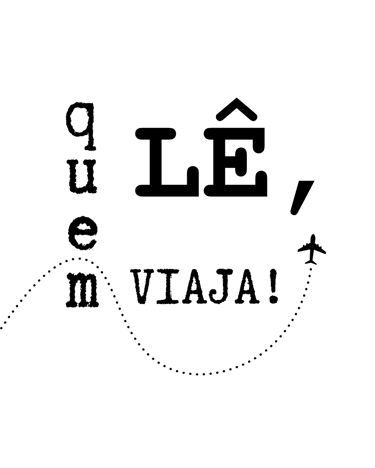 Quem lê, viaja! logo