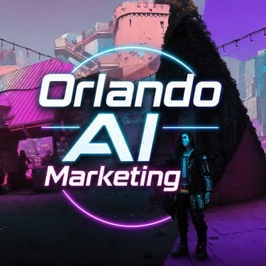 Orlando AI- assist business marketing logo