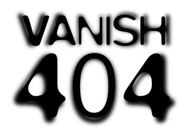 VANISH 404 logo