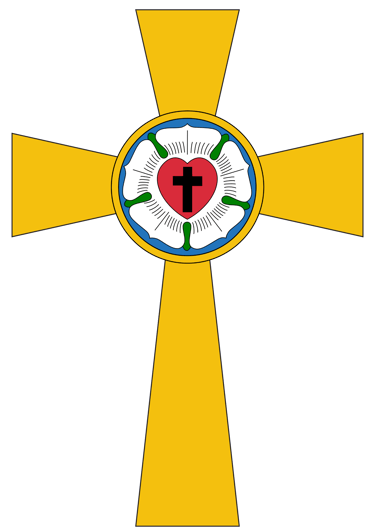 Kisha Ungjillore Luteranë në Shqipëri logo