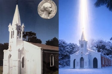 Chapelle Notre-Dame du Platin, chapelle des aviateurs logo