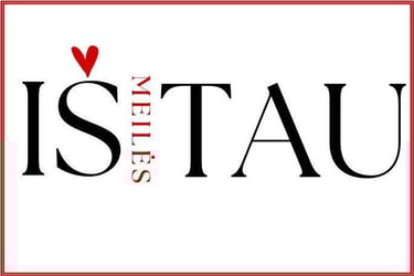 IŠ MEILĖS TAU logo