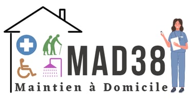 Maintien à Domicile - MAD38 logo