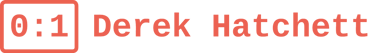 Derek Hatchett Portfolio logo