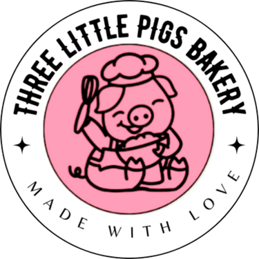 Three Little Pigs Bakery logo