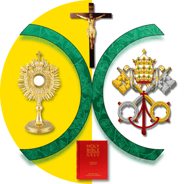 Comedic Catholics logo
