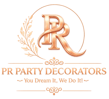 PR PARTY DECORATORS logo
