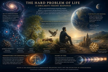 The Hard Problem of Life — A Similarity Theory Response