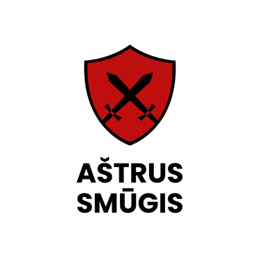 Aštrus smūgis logo