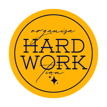 Hard work organisation logo