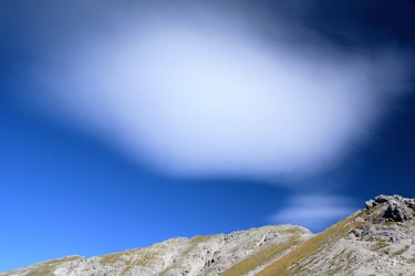 berge wolke dunst