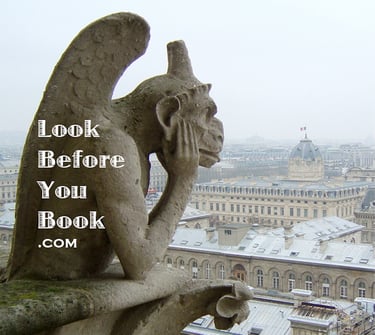 Look before You Book logo