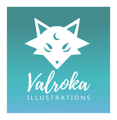 Valroka Illustration logo