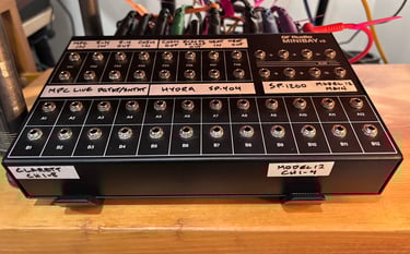 MINIBAY V2 - patch bay labelling