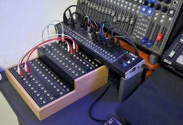 MINIBAY V2 - minijack audio patch bay