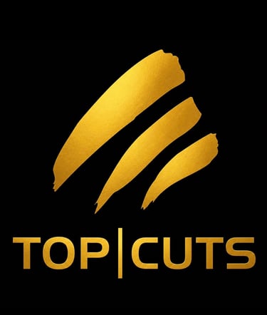 barbershop hair salon logo