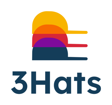 3 Hats logo