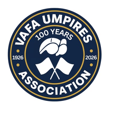Victorian Amateur Football Association Umpires Association logo