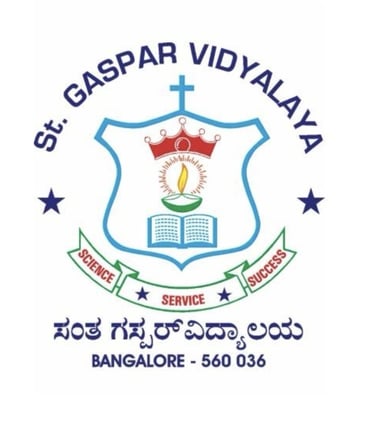 St.Gasper vidyalaya, Bangalore-49 logo