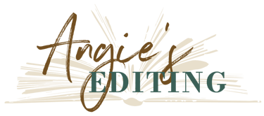 Angie's Editing logo