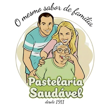 Pastelaria Saudável logo