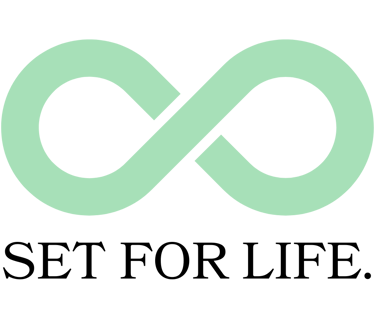 Set for life logo