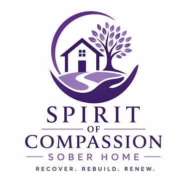 SPIRIT OF COMPASSION Certified FAAR, NARR, VA, A+ Sober Living Homes logo
