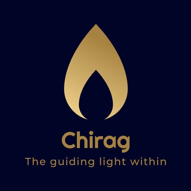 Chirag : The guiding light logo