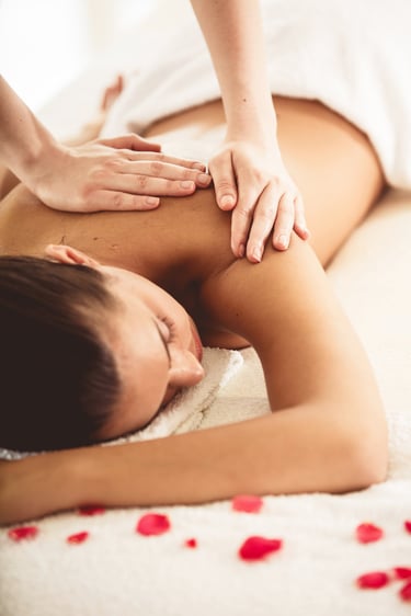 Massages A fleur de peau logo