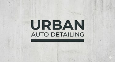 Urban Auto Detailing logo
