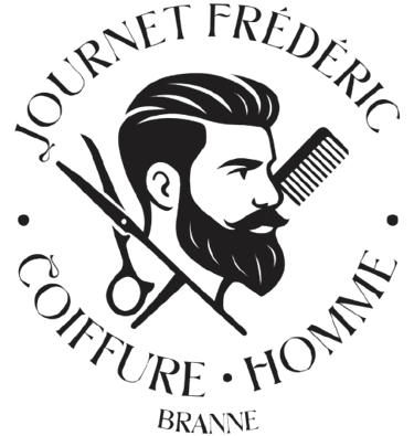 Salon coiffure homme logo