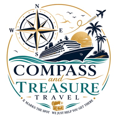 Compass and Treasure Travel logo