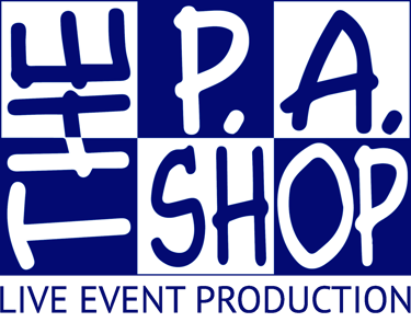 The P.A. Shop Productions logo