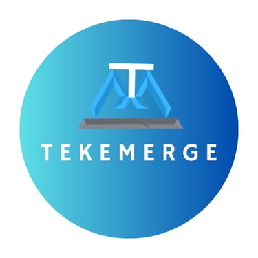Tekemerge- Helping organizations and teams transform the way they deliver value logo