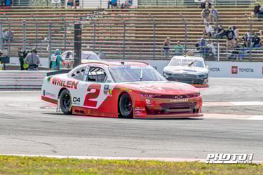Jesse Love at the Portland International Raceway for the Pacific Office Automation 147 on August 30th, 2025