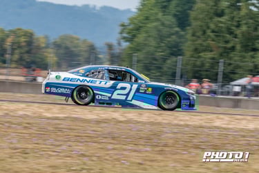 Austin Hill at the Portland International Raceway for the Pacific Office Automation 147 on August 30th, 2025
