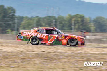 Justin Allgaier at the Portland International Raceway for the Pacific Office Automation 147 on August 30th, 2025