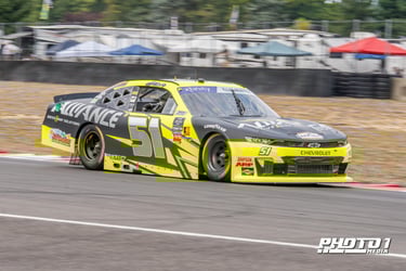 Jeremy Clements at the Portland International Raceway for the Pacific Office Automation 147 on August 30th, 2025