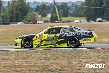 Jeremy Clements at the Portland International Raceway for the Pacific Office Automation 147 on August 30th, 2025