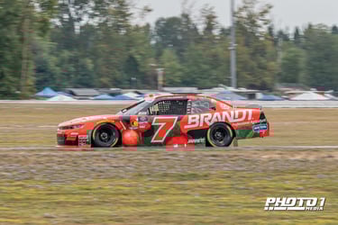 Justin Allgaier at the Portland International Raceway for the Pacific Office Automation 147 on August 30th, 2025