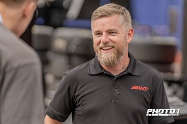 Justin Allgaier at the Portland International Raceway for the Pacific Office Automation 147 on August 30th, 2025