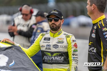 Jeremy Clements at the Portland International Raceway for the Pacific Office Automation 147 on August 30th, 2025