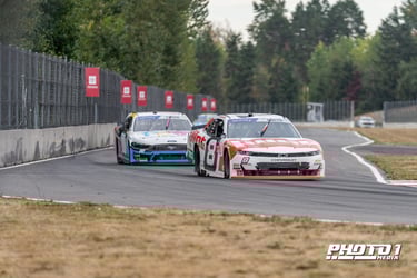 Sammy Smith at the Portland International Raceway for the Pacific Office Automation 147 on August 30th, 2025