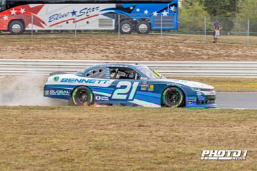 Austin Hill at the Portland International Raceway for the Pacific Office Automation 147 on August 30th, 2025