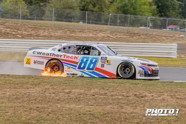 Connor Zilisch at the Portland International Raceway for the Pacific Office Automation 147 on August 30th, 2025